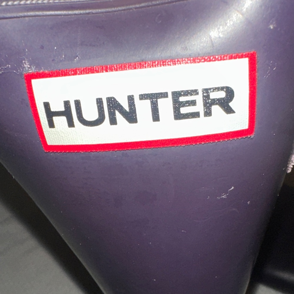 Tall Hunter Purple Women's Winter & Rain Boots - Picture 3 of 13